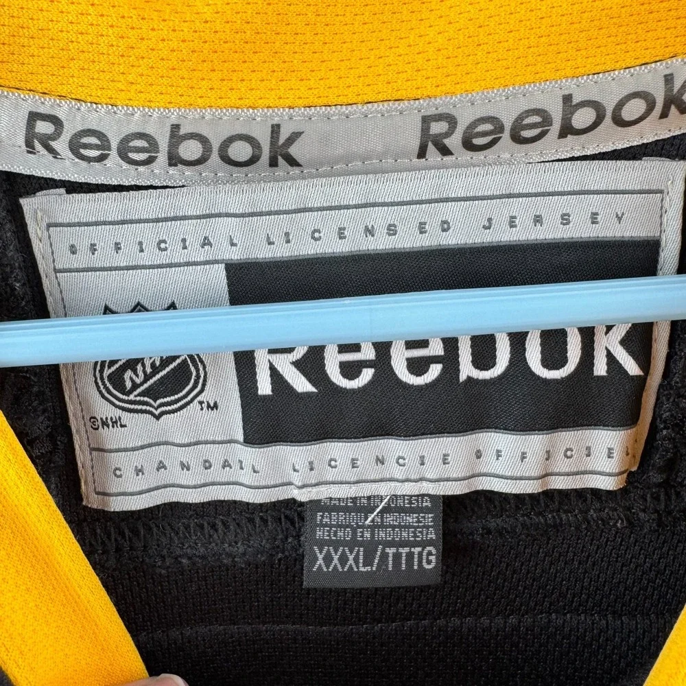 Vintage Pittsburgh Penguins Hockey Jersey 2XL Reebok Phil Kessel Fight Strap